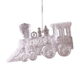 thumbnail image 2 of Adorno colgante de Navidad perfecl acrílico transparente Tren, 2 of 8