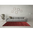 thumbnail image 3 of Ahgly Company Indoor Square Abstract Red Contemporary Area Rugs, 6' Square, 3 of 4