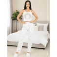 thumbnail image 2 of Conjunto Pijama Mujer Blusa Y Pantalón Dama Piyama Pyjama, 2 of 8