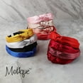 thumbnail image 6 of Motique Accessories Shiny Girls Satin Turban Knotted Headband - Rose Gold, 6 of 7