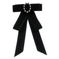 thumbnail image 5 of BLESIYA Womens Bow Tie Fashion Neck Tie Jewelry for Cosplay Banquet Ornament Velvet Black, 5 of 8