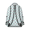 thumbnail image 3 of Donut Pattern Backpack for School, Cute Dessert Themed Bookbag with Large Capacity, Lightweight Daypack for Travel and Daily Use，Large Capacity Travel for Commuting, Campus and Weekend Trips, 3 of 6