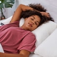 thumbnail image 4 of Pillow DreamyBlue Premium, espuma viscoelástica triturada, tamaño queen, 4 of 6