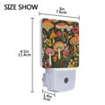 thumbnail image 4 of Yayeee LED Night Light for The Home Plug in With Light Sensors 2 Pack, Colorful Mushroom, 4 of 6