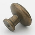 thumbnail image 2 of GlideRite 1.125 in. Round Ring Classic Cabinet Knobs, Antique Brass, Pack of 25, 2 of 3