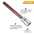 thumbnail image 5 of Uxcell 1/2" Hex Bit Socket 1/2" Drive Extension Bit Ratchet Wrench Accessories, 5 of 7