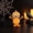 A, variant on Halloween Pumpkin Standing Figurine - Resin Pumpkin Head Doll Ornament for Yard, Party, Home Decor