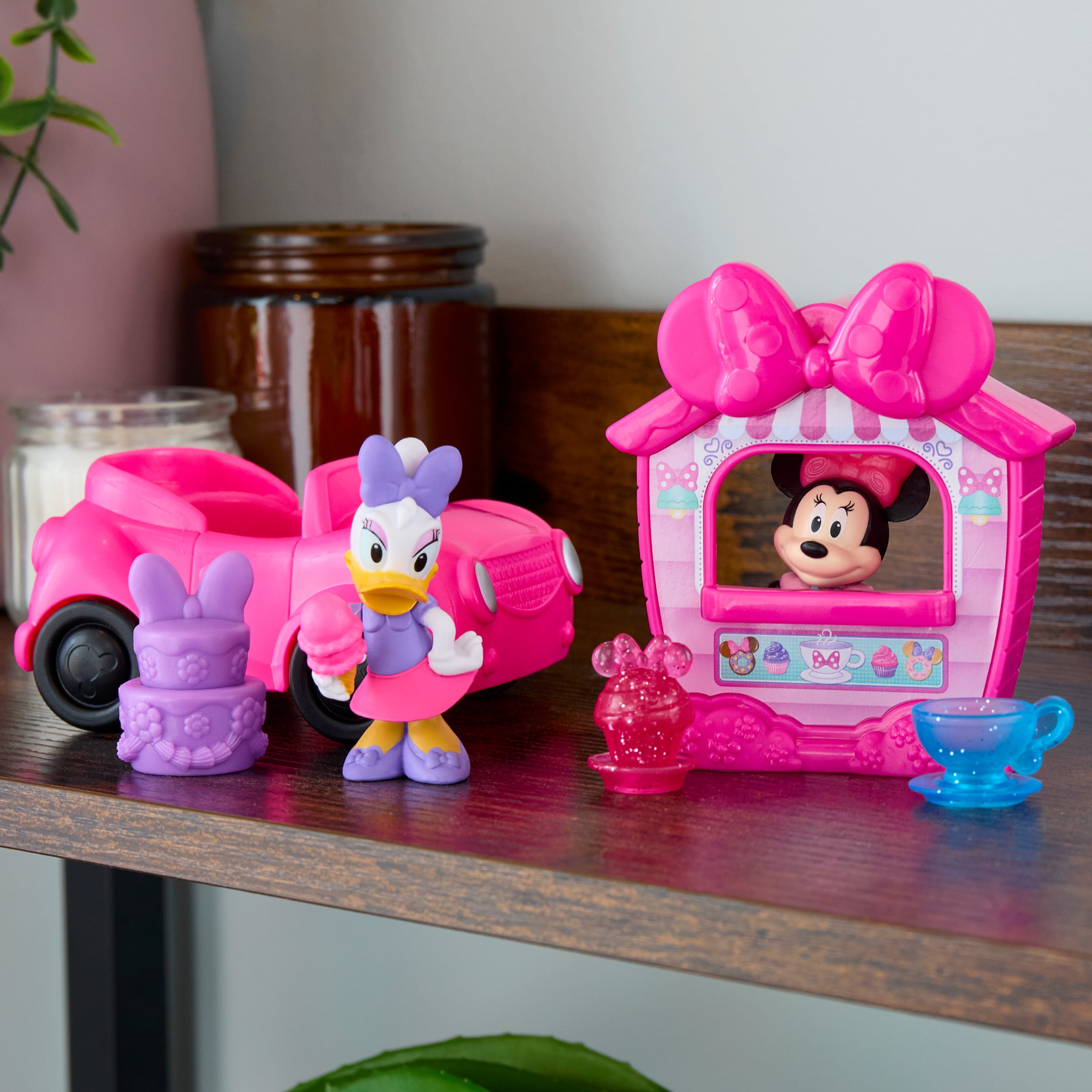 Disney - Brandclub - Disney Jr. Minnie Mouse Mini Playset, 7 Piece