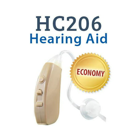 HearClear HC206 Affordable Hearing Aid - Left Ear (The Best Hearing Aids 2019)