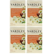 Yardley London Sensitive Skin Shea Buttermilk Bar Soap, 4.25 oz (Pack of 4)