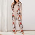 thumbnail image 2 of Sikiie Christmas Gnome star Pajamas for Women Set, Womens Pajama Sets, Lounge Sets for Women, 2pjs for Women-Medium, 2 of 7