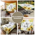 thumbnail image 6 of Sunflower Floral Small Tapestry for Bedroom Wall Hanging Tapestry,Farmhouse Pastoral Daisy Bees Botanical Ceiling Backdrop Tapestries Poster Blanket Wall Decor for Teens Room Living Room 23" x 28", 6 of 8