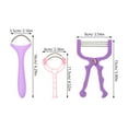 thumbnail image 2 of LEORX Hair Remover for Women Facial Epilator Assorted Color 3Set, 2 of 8