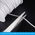 thumbnail image 4 of Uxcell 200Ft Braided Candle Wicks, 35 PLY Cotton Candle Wick Spool with Metal Candle Wick Sustainer Tabs, 4 of 6