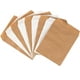 thumbnail image 3 of 100 bolsas de papel kraft sin asas para almacenar alimentos, ideales para mesas de dulces, snacks, cumpleaños, Navidad y fiestas (blancas y marrones)., 3 of 7