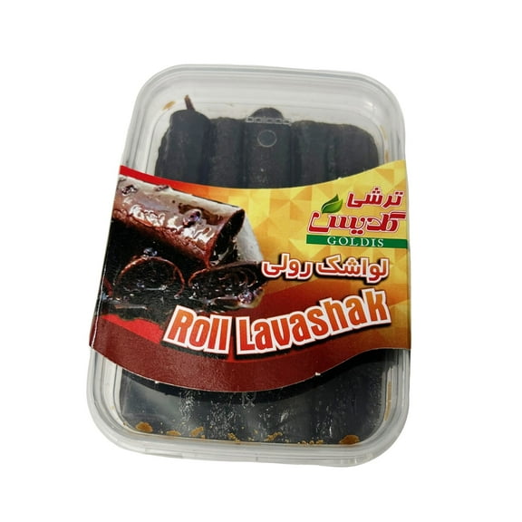 Roll Lavashak Pomegranate Fruit Leather – Juicy, Sour Persian Snack, Middle Eastern Halal Treat, Bold Flavor, 250g (1 Pack)