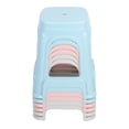 thumbnail image 4 of Stackable Classroom Stools, Plastic Teacher Chair, Indoor Outdoor Flexible Seating Decorative Stools, Round Classroom Chairs for Home Office School (2Pcs Pink, 2Pcs Light Blue, 2Pcs Khaki)-Mix Color, 4 of 8