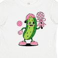 thumbnail image 4 of Inktastic Pickleball Cute Girly Pickle Girls Toddler T-Shirt, 4 of 5