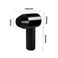 maho Hair Dryer with Diffuser, Electric Hair Dryer Wireless Hair Dryer