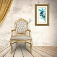 thumbnail image 3 of Abbas, Helen 18x32 Gold Ornate Wood Framed with Double Matting Museum Art Print Titled - Aquamarine VIII, 3 of 4