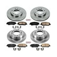 thumbnail image 3 of PowerStop Front and Rear Stock Replacement Brake Pad and Rotor Kit Fits: HYUNDAI KIA Select Models KOE5831, 3 of 8