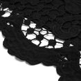 thumbnail image 4 of Nuevo top corto sexy para mujer con encaje de crochet y escote en V profundo, 4 of 8
