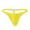 Yellow, variant on Men's Swim Shorts Sretch T-back Micro Thong Briefs Underwear Swimsuit