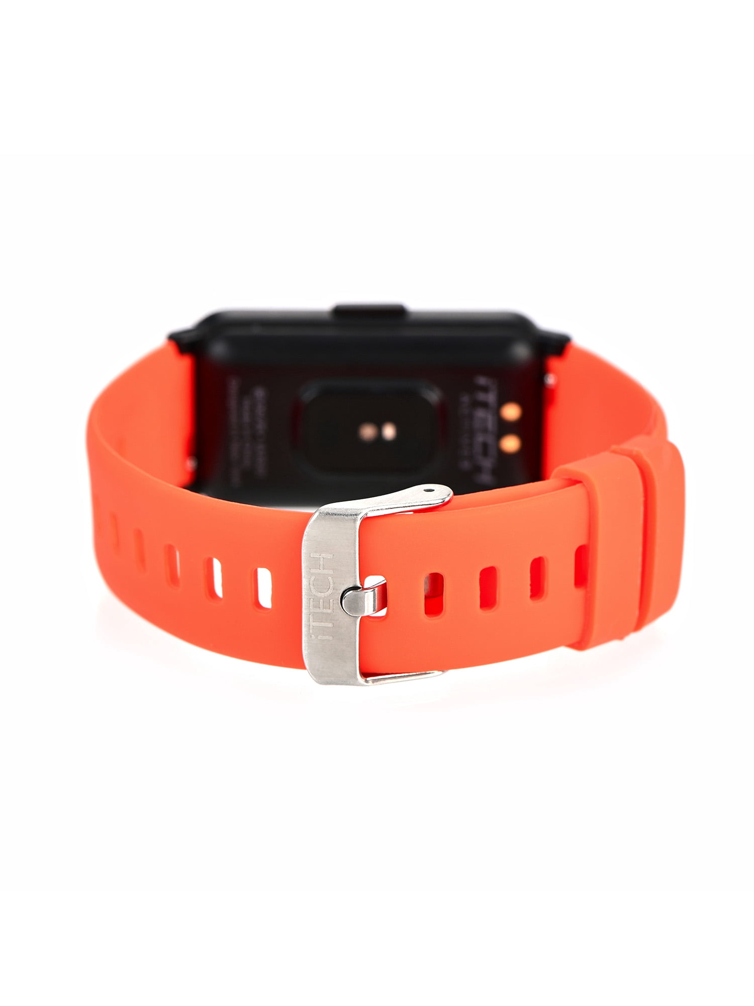 iTech Active 3 Smartwatch Fitness Tracker Coral, Silicon Strap