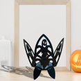 thumbnail image 1 of Portavelas de Halloween Vela decorativa a granel Calabaza de hierro de Halloween Murciélago Candelabro vintage para chimenea Inauguración de la casa D Macarena Portavelas de Halloween, 1 of 6