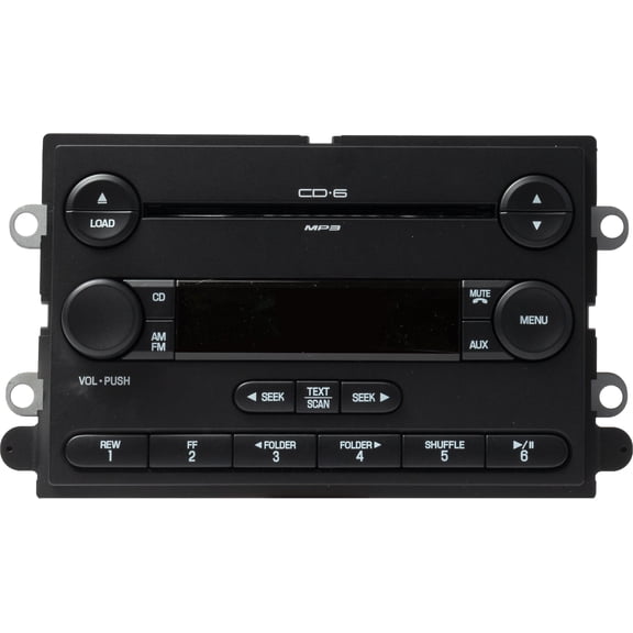 Restored 2005-07 Ford Five Hundred AMFM Radio 6-Disc CD MP3 BT Upgrade Model FG1T18C815HB (Refurbished)