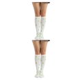 thumbnail image 2 of Minnieouse 1 par de calcetines a rayas hasta la rodilla de arcoíris, elasticidad, transpirabilidad, apariencia de moda cómoda, calcetín antideslizante, Type4 NO4 Minnieouse CBP288728, 2 of 6