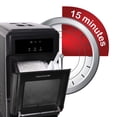 thumbnail image 3 of Máquina de hielo Frigidaire EFIC237 para encimera, 20 kg/día, negra, inoxidable, 3 of 9