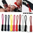 thumbnail image 5 of 5/10/15/20pcs High quality Bags Clip Buckle Suitcase Tent Backpack Ends Lock Zips Cord Rope Pullers Zip Puller Replacement Zipper Pull BLUE 5PCS, 5 of 8