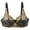 #7-Yellow, variant on Pntutb Women's Lace with Steel Ring Solid Color Sexy Double Breasted Push Up Bra