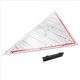 thumbnail image 3 of Regla Triangular de Dibujo de 30CM, Regla de DiseñO de Dibujo MultifuncióN con Transportador de Manija, Regla de MedicióN, PapeleríA, 3 of 8