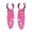 Pink, variant on VMWMSSR No Drill Sup Paddle Holder Clips, Universal Paddle Secure Storage Clamps, Snap On Bungee Cord Paddle Lock For Stand Up Paddleboard Surfing(Black-4.53")