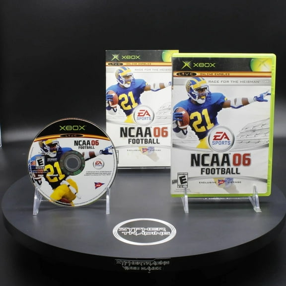 Restored NCAA Football 06 Microsoft Xbox 2005 (Refurbished)