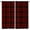 Black White Plaid, variant on Cartoon Rainbow Stripes Blackout Curtains, Geometric Wavy Lines Rod Pocket Curtains for Living Room Bedroom, Breathable Curtains Cold and Warm Insulation Apply to Living Room Bedroom-W52xL84in