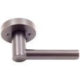 thumbnail image 3 of Zurich Door Lever with Round Rosette, Dummy (Non-Turning) Latch, Vintage Bronze by Stone Harbor Hardware, 3 of 4
