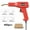 Red with 400pcs, variant on Plastic Welding Gun with LED Light & 4 Types of Staples - Car Bumper, Kayak, and Plastic Product Repair Tool