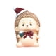 thumbnail image 2 of Figuras navideñas Decoración Escultura Mini Adorno Manualidades Cake Topper Micro Estatua en miniatura para mesa, jardín de hadas, al aire libre, Erizo 4x3.5x5cm Baoblaze Figuras de estatua, 2 of 7