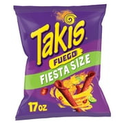 Takis Fuego Rolled Tortilla Chips - Fiesta Size - 17 oz (Packaging May Vary)