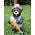 thumbnail image 6 of Hi-Line Gift Ltd 75619-P Standing Bear with Fish Welcome Sign, 6 of 6