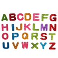 thumbnail image 4 of EeaseMX 52 pegatinas de pared 3D brillantes y coloridas con el alfabeto inglés de 26 letras para habitación infantil, aula, decoración artística mural., 4 of 7
