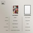 thumbnail image 6 of Garden Tapestries I Shadowbox Print Floral Landscape Art by Art Remedy, White Frame, 30 x 45, 6 of 7