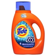 Tide Ultra Oxi Liquid Laundry Detergent, 29 Loads, 46 Fl Oz, He Compatible