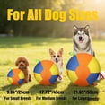 thumbnail image 6 of 10/18/22" Herding Ball for Dogs,Calming Jumbo Ball For Dogs, Exercise Resistant Inflatable Heavy Duty Material with Pump, Tear-Resistant for Exercise Toy, 6 of 7