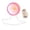 White, variant on TOOYFUL Hamster Rotating Wheel Bracket, Hamster Rolling Wheel Holder, Metal Small Pets Run Toy Bracket for Animal, Mice, Hamster Wheel White