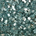 thumbnail image 6 of Celestial Fire Glass High Luster, 1/2" Reflective Tempered Fire Glass in Europa Blue | 10 Pound Jar, 6 of 6