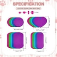 thumbnail image 2 of Uxcell Aluminum Engraving Blanks Tags, 120Pcs Metal Laser Engravable Stamping Blanks Set, Purple/Blue/Light Blue/Green/Rose Red, 2 of 7
